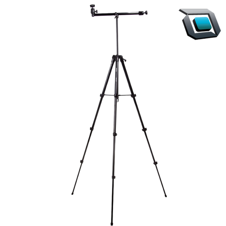 Trípode MARY KP-2207 ajustable de 4 secciones, compatible con cámara réflex y teléfono móvil.