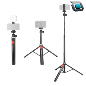 Trípode NEEWER TS05 para teléfono móvil, ligero y estable para grabación y fotografía.