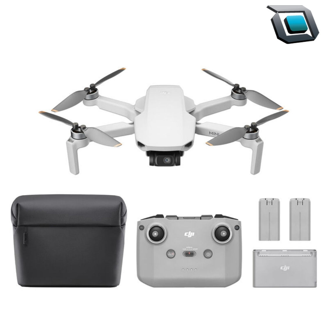 Dron DJI Mini 4K Fly More Combo con Control RC-N1 C