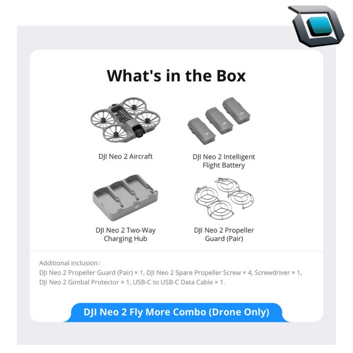 Dron DJI Neo 2 Fly More Combo con mando RC-N3. Incluye control remoto + 3 baterías - Imagen 7