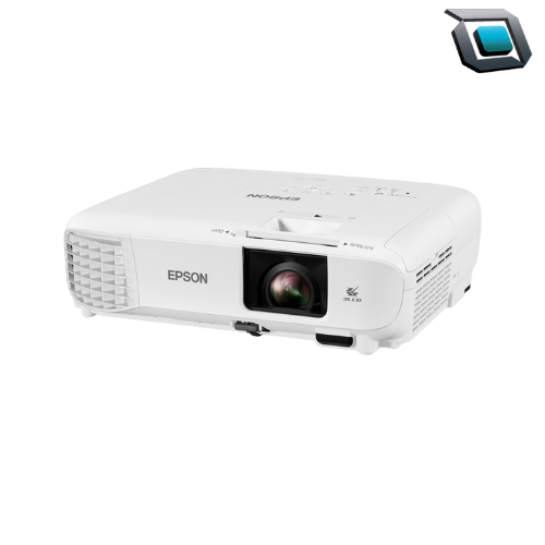 Proyector portátil Epson PowerLite E24 para presentaciones y uso educativo.