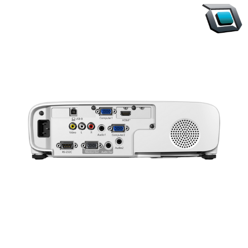 Proyector portátil Epson PowerLite E24 para presentaciones y uso educativo.