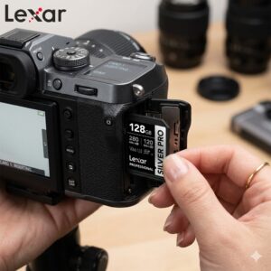 Tarjeta lexar SD profesional para camaras 