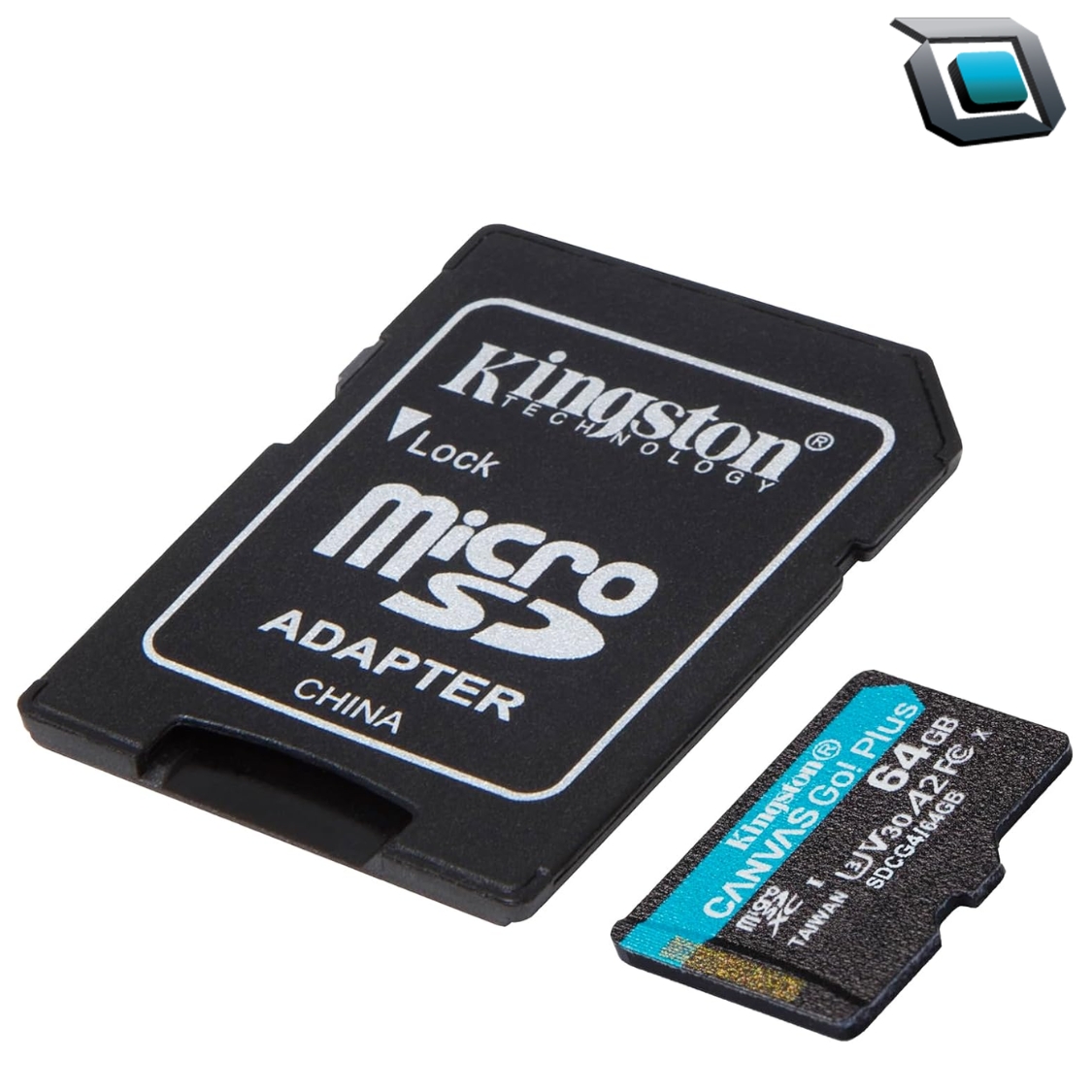 Tarjeta de memoria Kingston Canvas Go Plus micro SD 64GB / 200Mbs con adaptador SD - Imagen 4