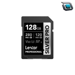 Lexar SILVER PRO 128GB UHS-II V60 – Alto Rendimiento 4K