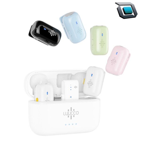 Micrófono Luucco Minipods-K2 Combo para 2 Personas, Tipo C,