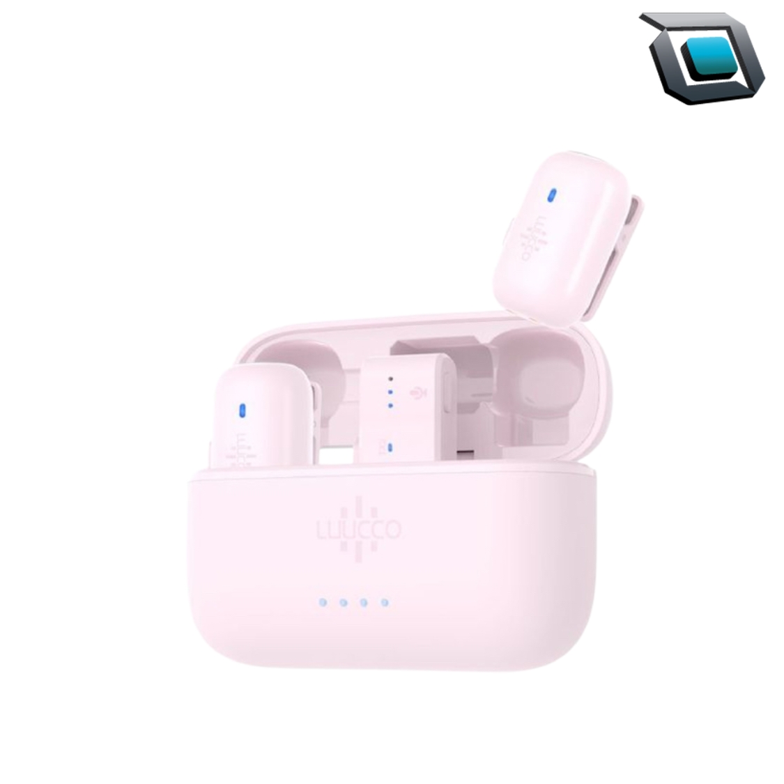 Micrófono Inalámbrico Luucco Minipods-K2 Rosado