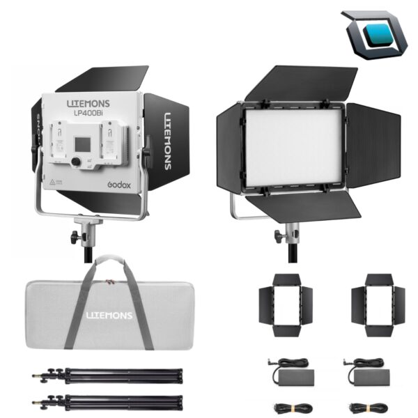 Godox LP400Bi precio Ecuador kit iluminación LED profesional