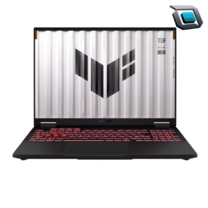 Laptop ASUS A16 FA608UH-RV063 con Ryzen 7, 16GB RAM, SSD 1TB y RTX 5050 de 8GB, incluye mouse.