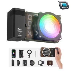 Linterna de bolsillo Zhiyun MOLUS X100 RGB Pro