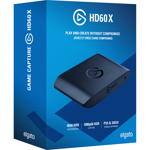 Elgato HD60 X capturando videojuegos en 1080p60 HDR para streaming en vivo