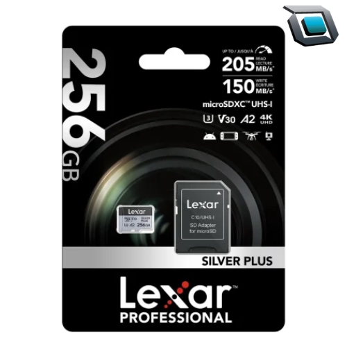 Tarjeta de memoria microSDXC Lexar Professional SILVER PLUS