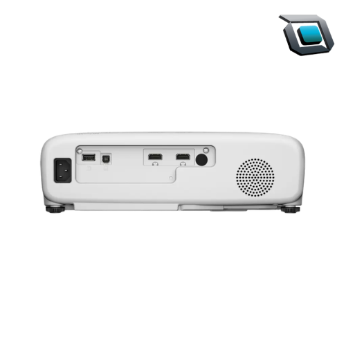 Proyector Epson PowerLite W55+ con tecnología 3LCD y resolución WXGA para presentaciones y educación.