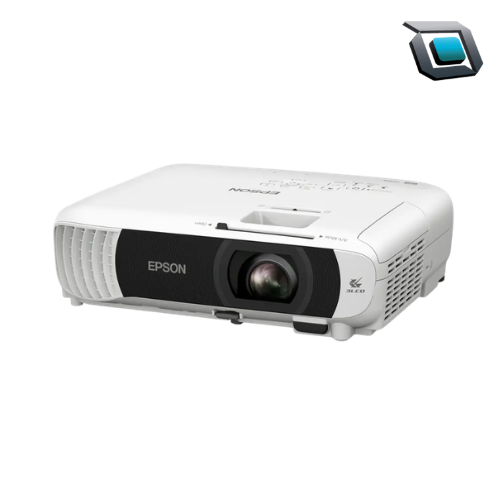 Proyector Epson PowerLite W55+ con tecnología 3LCD y resolución WXGA para presentaciones y educación.