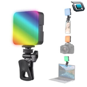Lámpara LED RGB MJ-88: luz de relleno para fotografía y streaming.