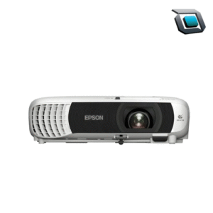 Proyector Epson PowerLite W55+ con tecnología 3LCD y resolución WXGA para presentaciones y educación.