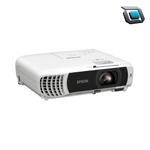 Proyector Epson PowerLite W55+ con tecnología 3LCD y resolución WXGA para presentaciones y educación.
