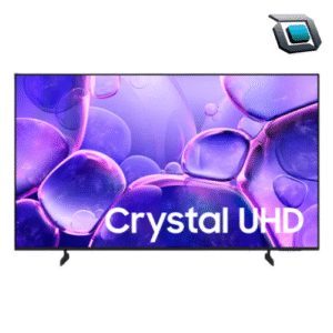 Televisor Samsung Crystal UHD 4K de 55 pulgadas modelo UN55U8000FPCZE con sistema Tizen y HDR.
