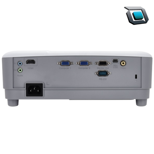 Proyector ViewSonic PA503W con resolución WXGA, tecnología DLP y 3800 lúmenes de brillo.