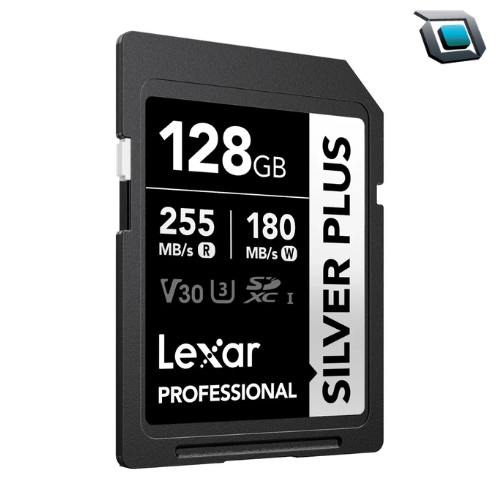 Tarjeta de memoria Lexar 256GB Professional SILVER PLUS, 255MB/s / U3 / V30 - Imagen 2