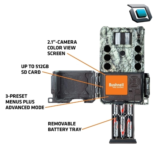 Camara Trampa Bushnell CORE S-4K sin brillo (camuflaje) #119949 - Imagen 3