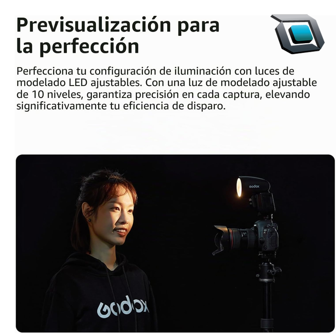 Flash Godox V1Pro C para Canon - Imagen 4