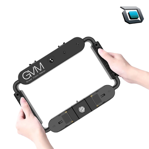 Luz de video LED RGB GVM TL-10S de 10 W, compacta y portátil, para cámaras, fotografía, video y creación de contenido.