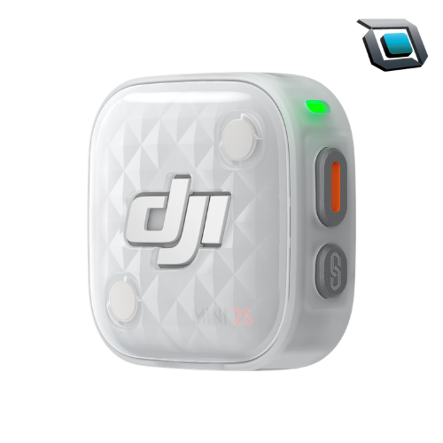 Micrófono inalámbrico DJI Mic Mini 2S con 1 transmisor, receptor móvil USB-C, estuche de carga, cancelación de ruido con IA y grabación interna de 32 bits flotantes para smartphones y creación de contenido.