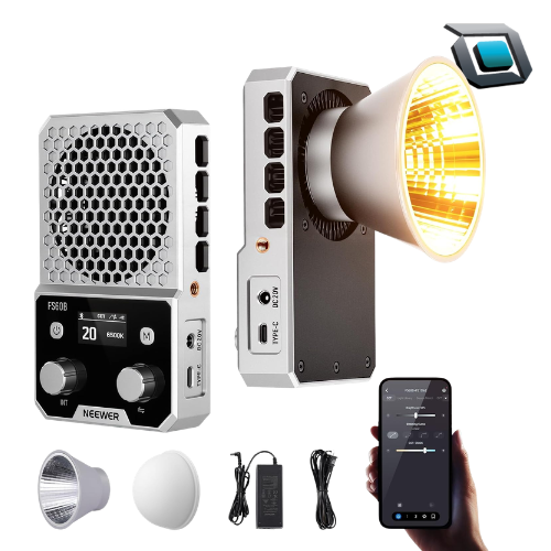 Luz LED NEEWER bicolor compacta de bolsillo 60 watts