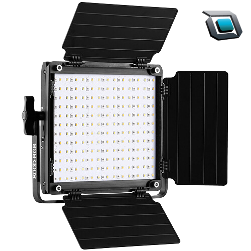 Panel de luz LED GVM 800D-RGB