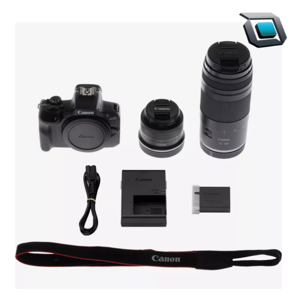 Cámara Canon EOS R100 Kit lente 18-45mm - 75-300mm y Bolso Canon - Imagen 7